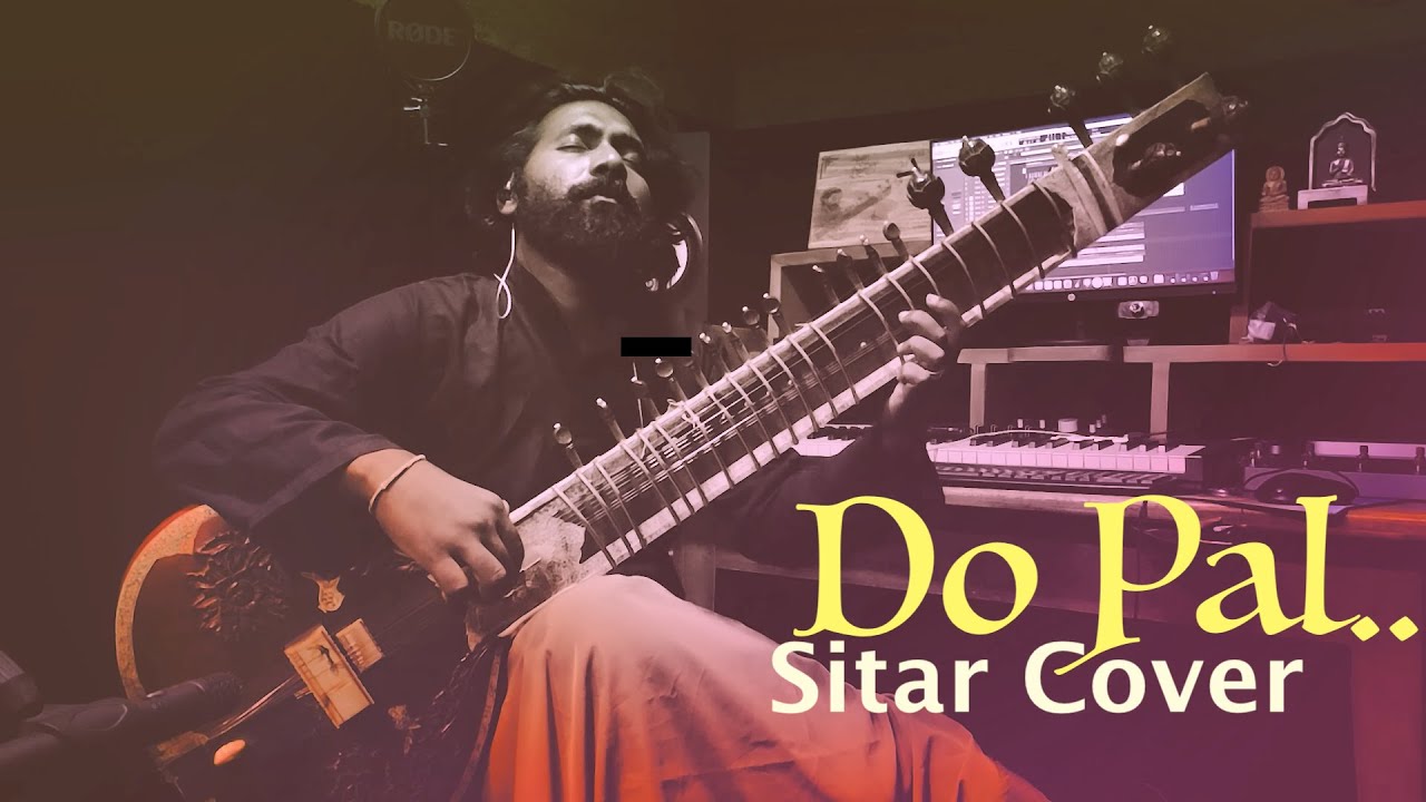 Do Pal Instrumental Cover (Sitar) by Mahesh | Veer-Zaara | Madan Mohan | Lata Mangeshkar, Sonu Nigam