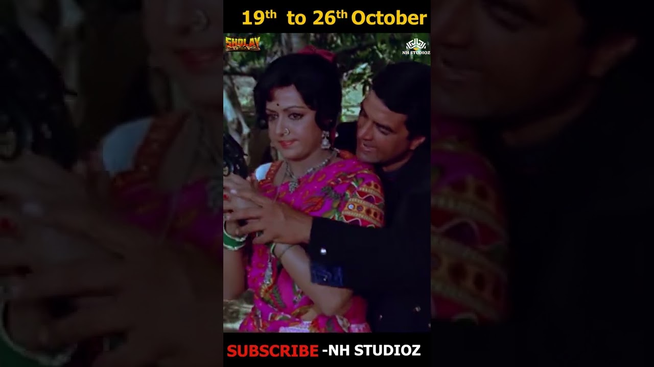 SHOLAY FULL MOVIE WATCH NOW #sholay Limited Time Only | 19 to 26 Oct | Amitabh Bachchan, Dharmendra
