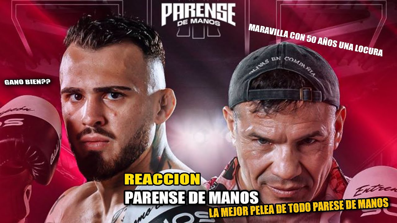 REACCION PARENSE DE MANOS TREMENDAA PELEAA ENTRE PEPI Y MARAVILLA MARTINEZ,  (MARAVILLA OTRO NIVEL)