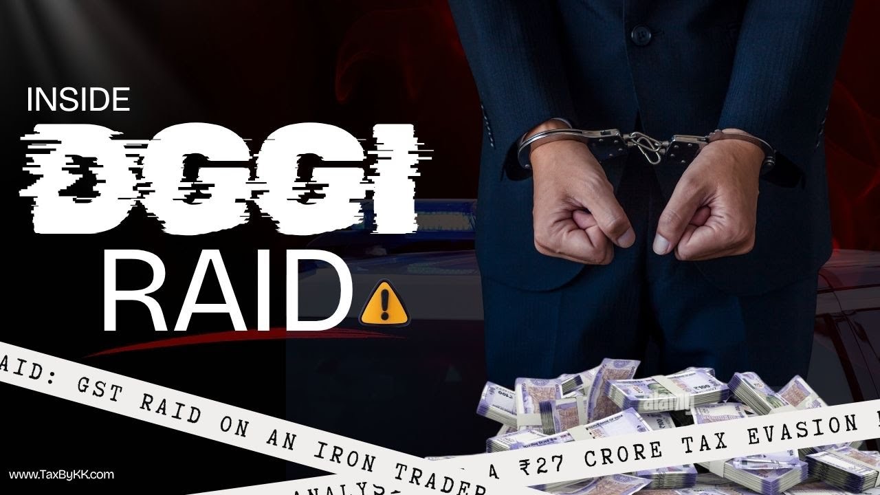 Inside a DGGI Raid: A Real-Life Case of an Attempted Arrest | A  ₹27 Crore Tax Evasion Raid