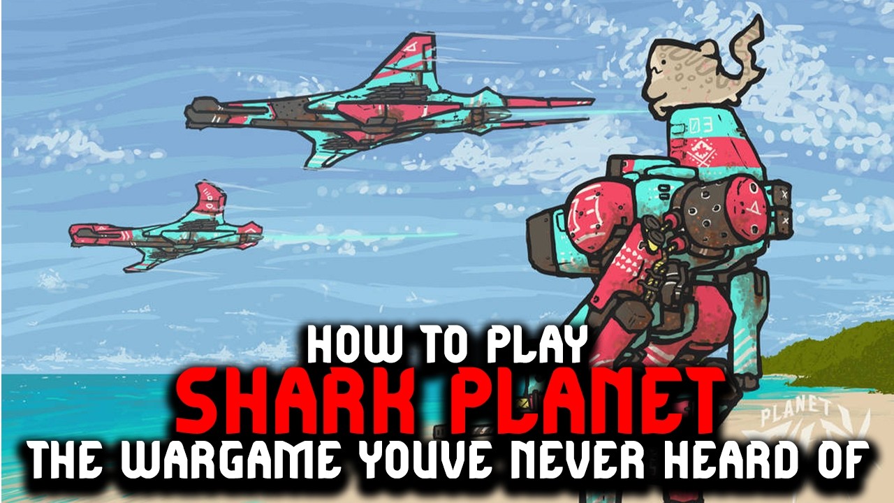 КАК ИГРАТЬ В SHARK PLANET (военная игра, о которой вы никогда не слышали)