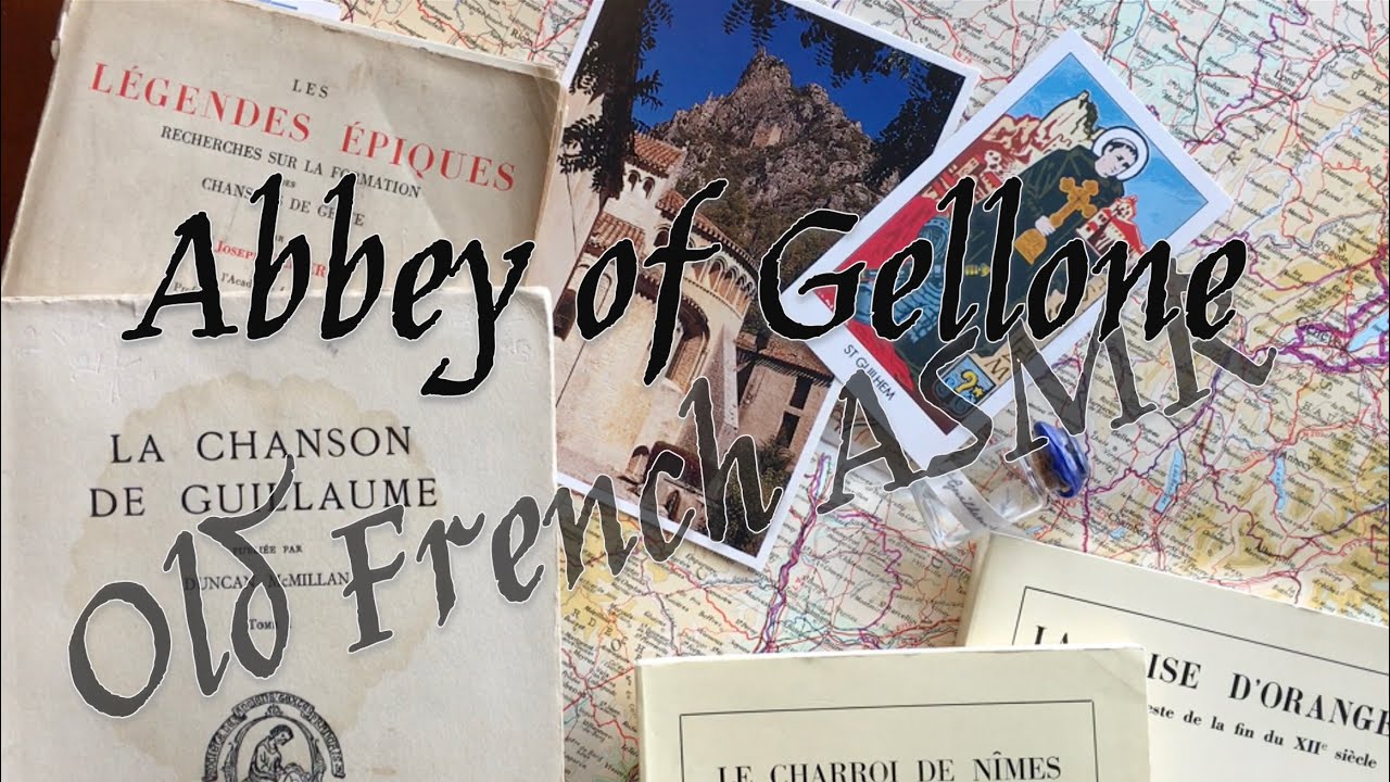 Abbey of Gellone ⛪️ [ASMR] Old French epic