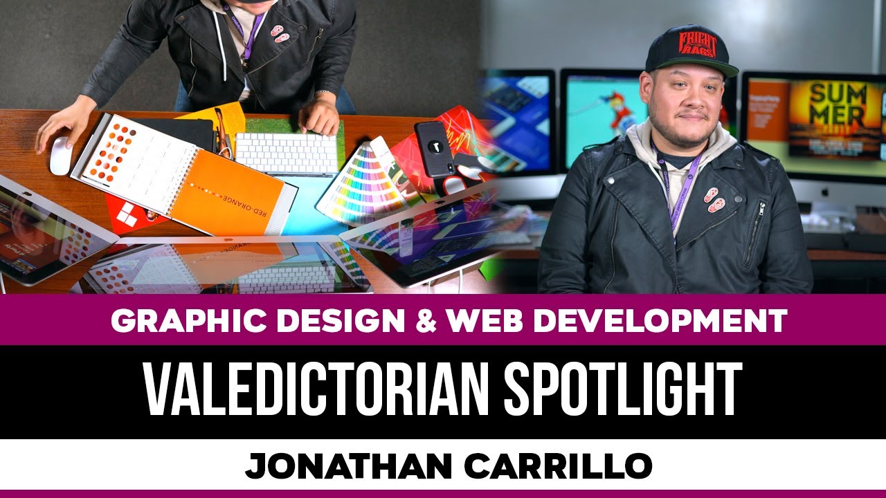 Jonathan Carrillo: Valedictorian Spotlight | Web & Graphics