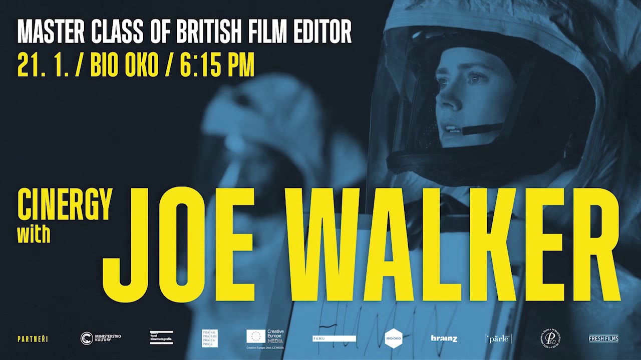 Cinergy Prague: Masterclass with British film editor Joe Walker