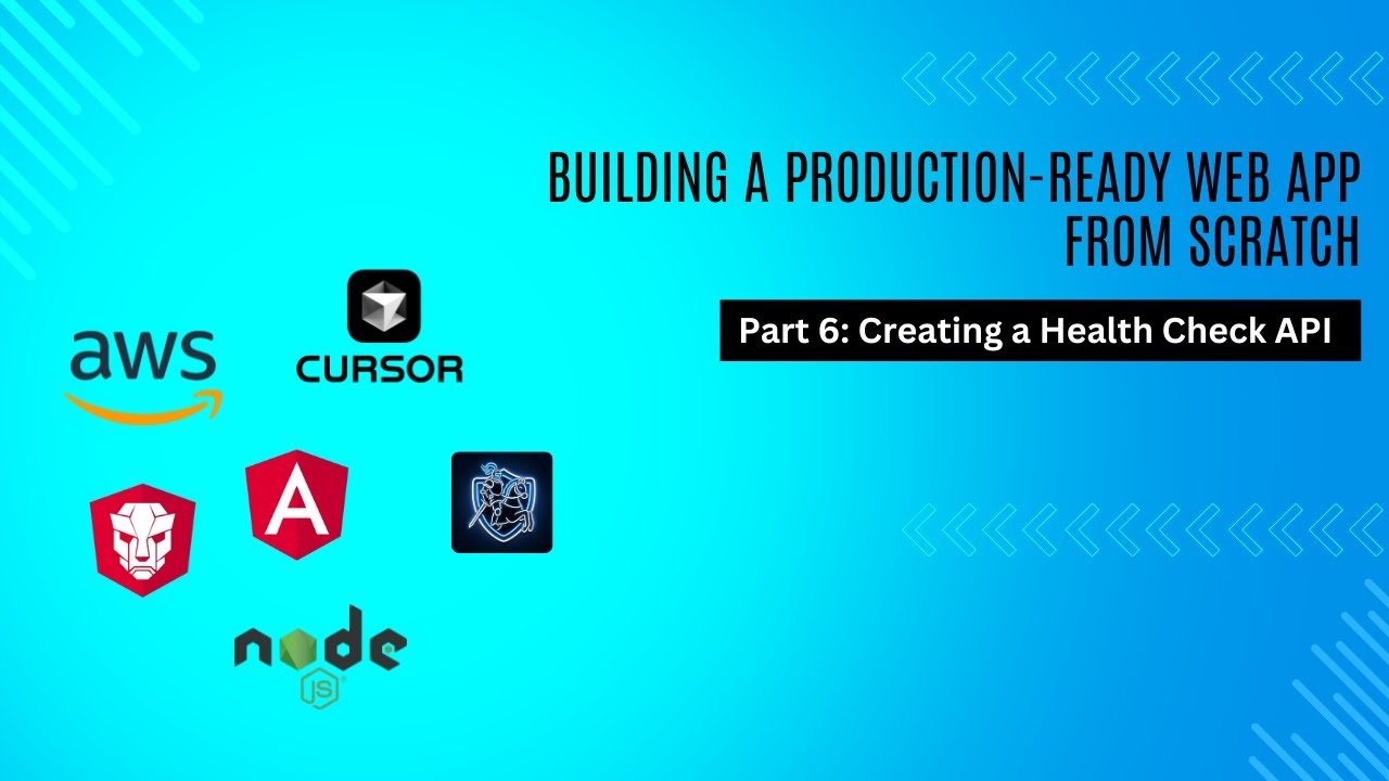 Building a Production-Ready Web App from Scratch (Part 6): Creating Health Check API