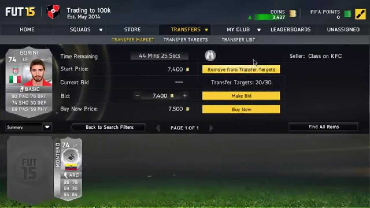 FIFA 15 WEB APP: CRAZY TRADING METHOD!