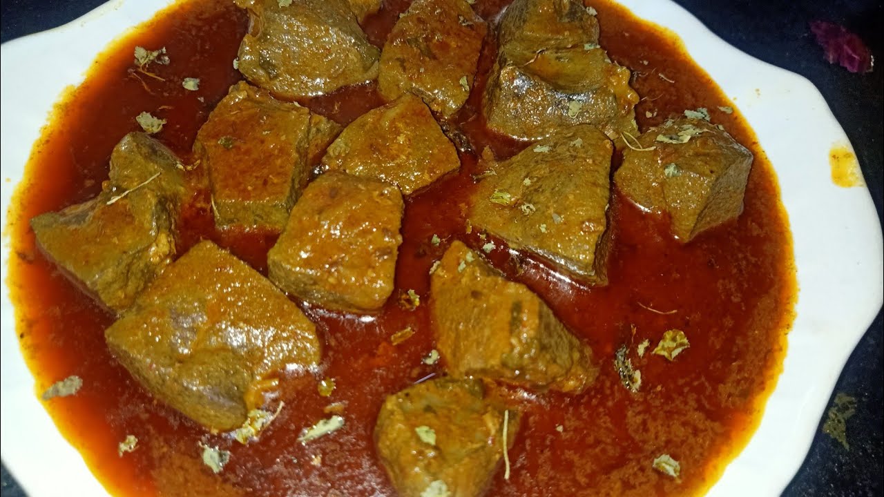 #Delicious #recipe very easy to make #liver ( kaleji ) कलेजी को झिल्ली उतार के बनाने की  आसान रेसिपी