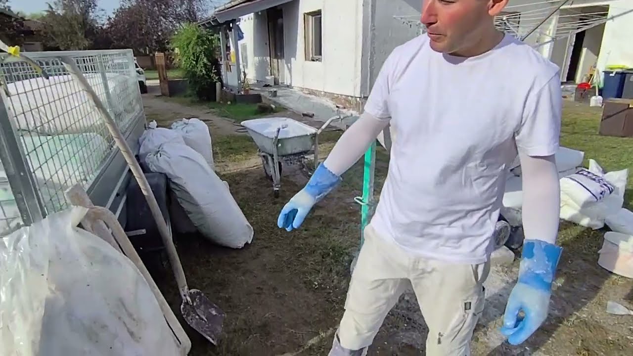 Kádárkocka Nádszigetelés Perlit vakolattal.
