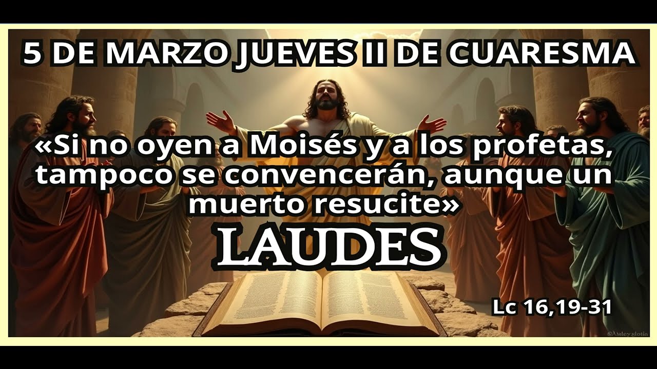 LAUDES  Jueves 5 de marzo de 2026