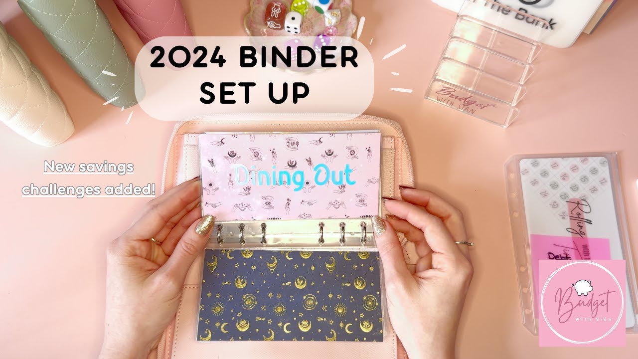 2024 BINDER SET UP | Low Income | #CashEnvelopeStuffing | UK Cash Stuffing | Budgeting