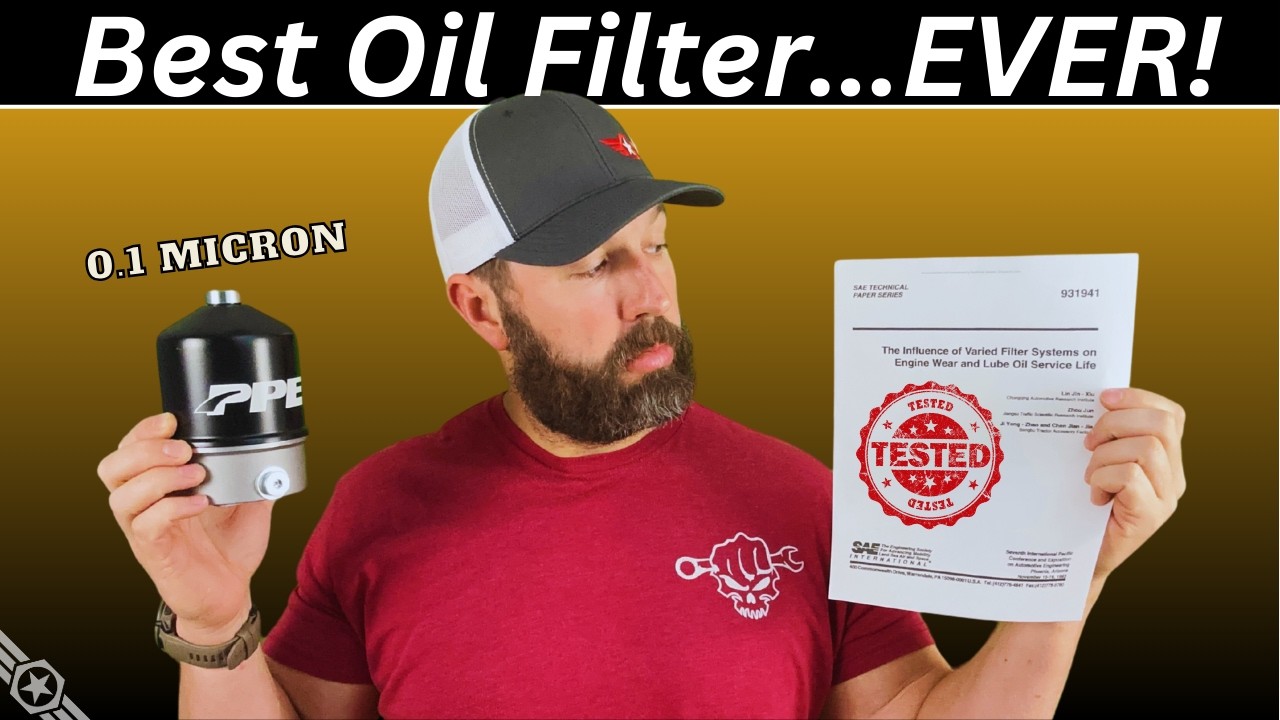 World’s Best Oil Filter…Confirmed by Science #diesel #oilchange #oilfilter