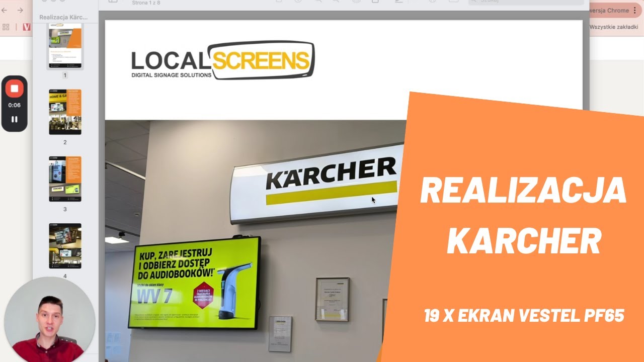 Realizacja dla firmy Karcher