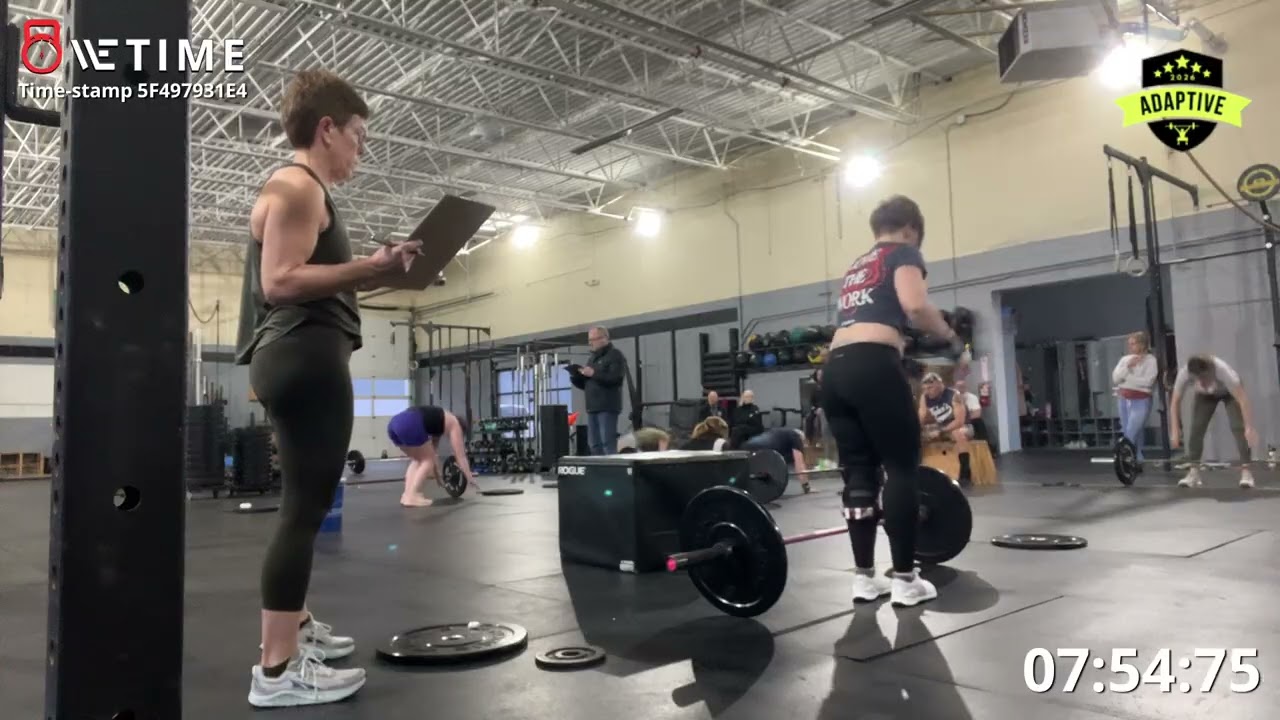 Adaptive CrossFit Open by WheelWOD 26.3 - LEFT SIDE IS IMPAIRED SIDE