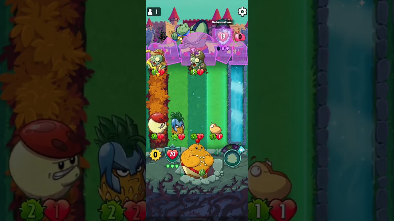 Jugando pvz héroes con mi hermano
