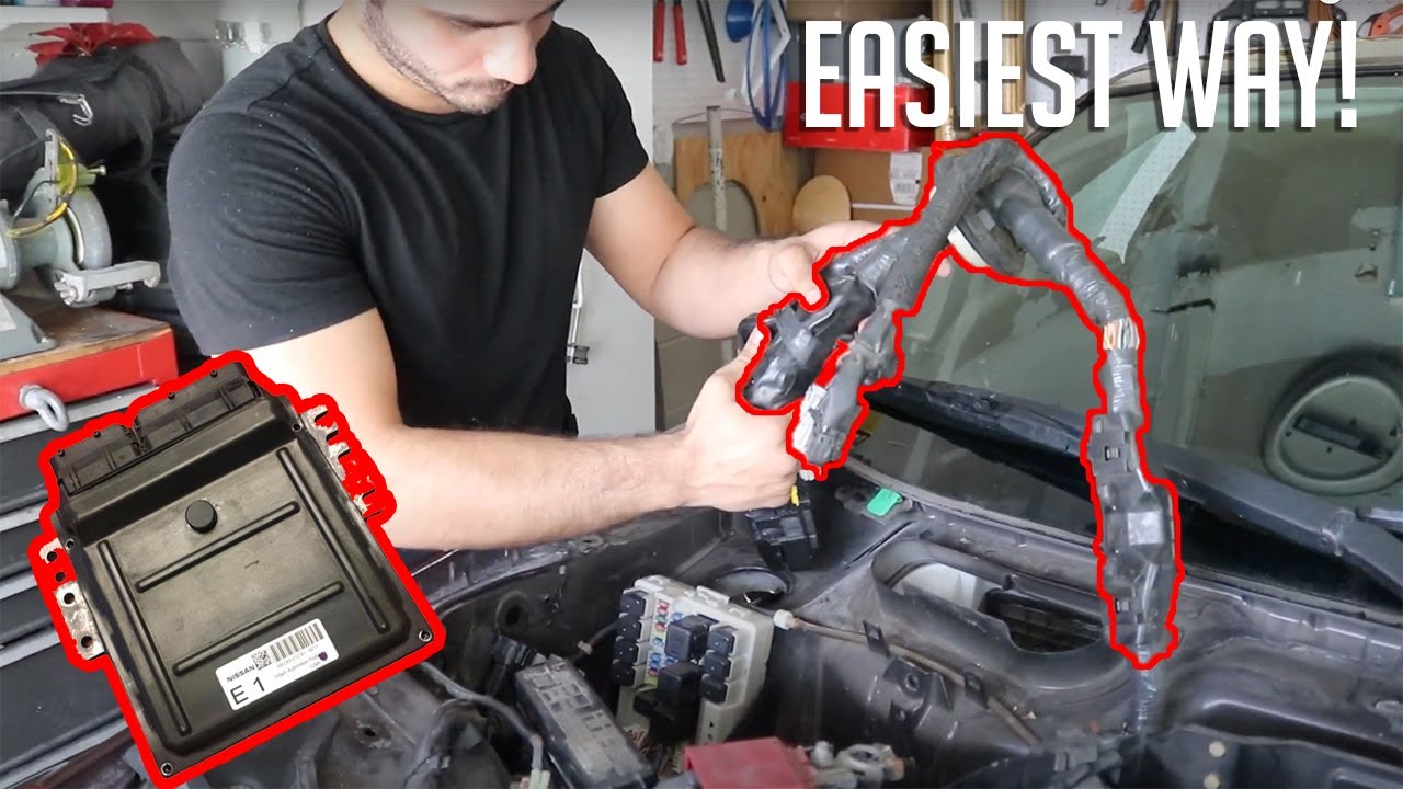 350Z ECU & HARNESS Removal