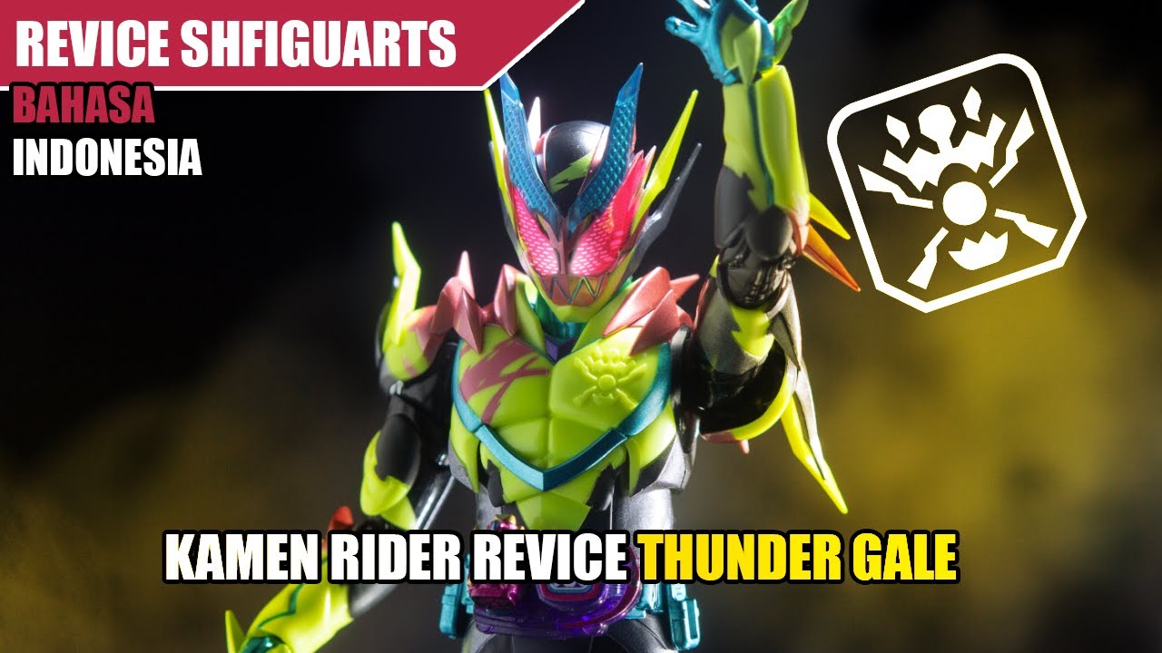 REVIEW SHFIGUARTS KAMEN RIDER REVICE THUNDER GALE