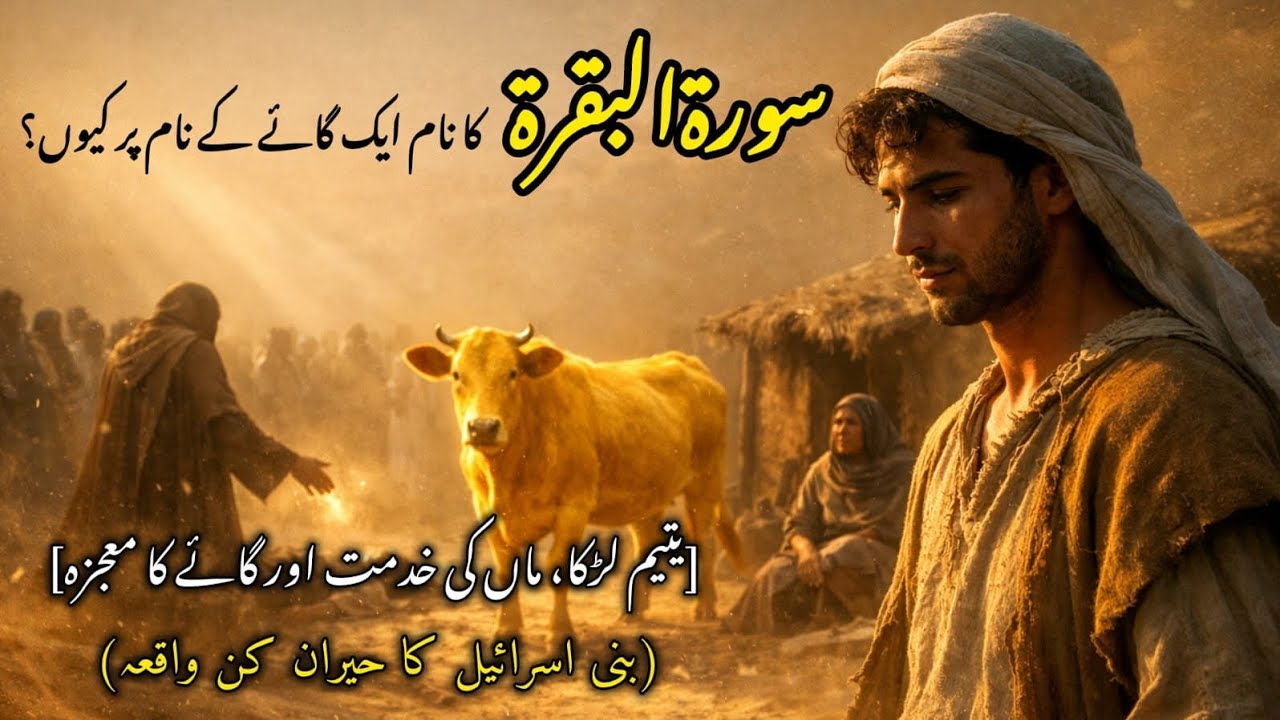 Murda Zinda Ho Gaya? Surah Baqarah Ki Gaaye Ka Asal Waqia | Bani Israel Ka Imtihan