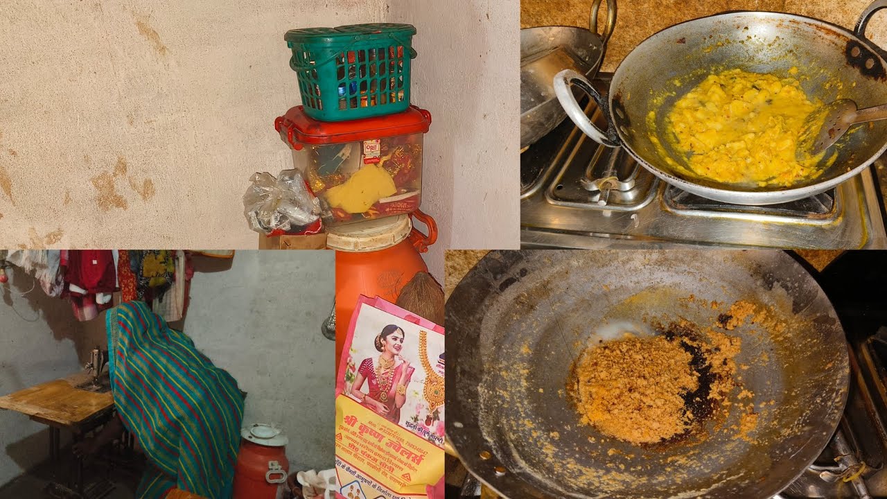 आज हुई घर में सफाई और बच्चा कुछ जो था उसका बना नाश्ता 😙👍🏻