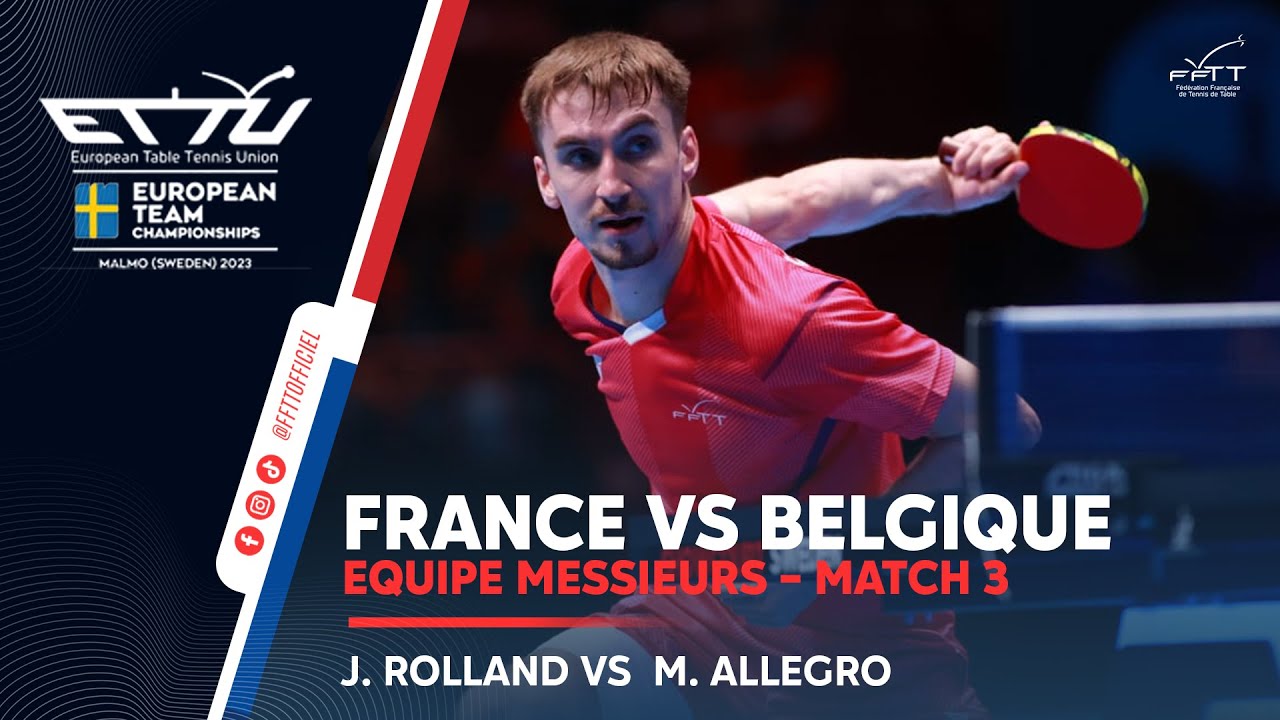 Jules ROLLAND vs Martin ALLEGRO | France-Belgique | Malmö 2023