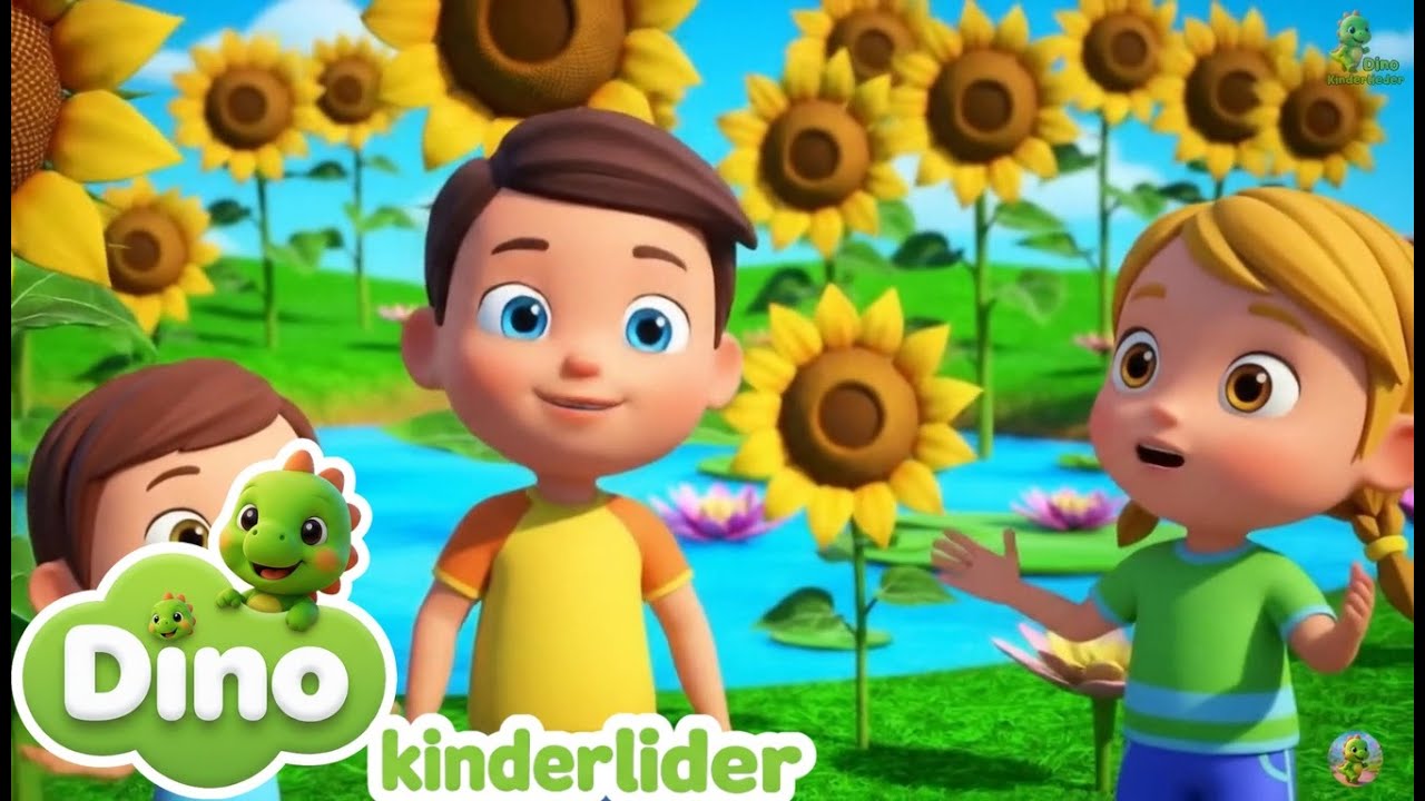 🎵 Dino Kinderlieder: Lustige Jahreszeiten & Buchstaben-Lernspaß! 🌞🍂🐝🦆