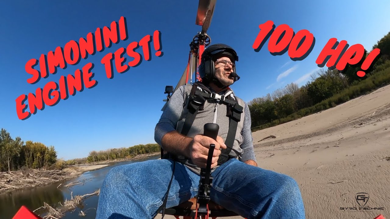 First Flight of Gyro Technic GT-VX1 Gyroplane with Simonini Victor 2 Super Engine! (Full Length)