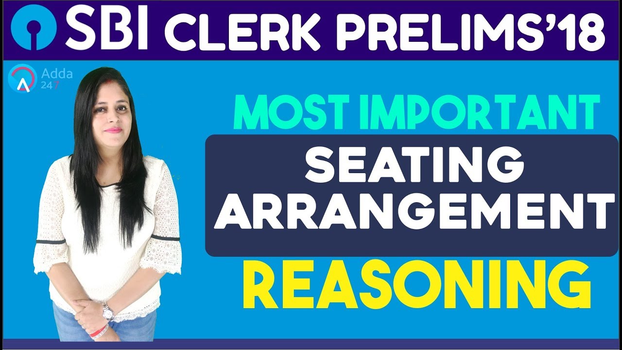 SBI CLERK PRE | Most Important Seating Arrangement By Akanksha Mam | Reasoning