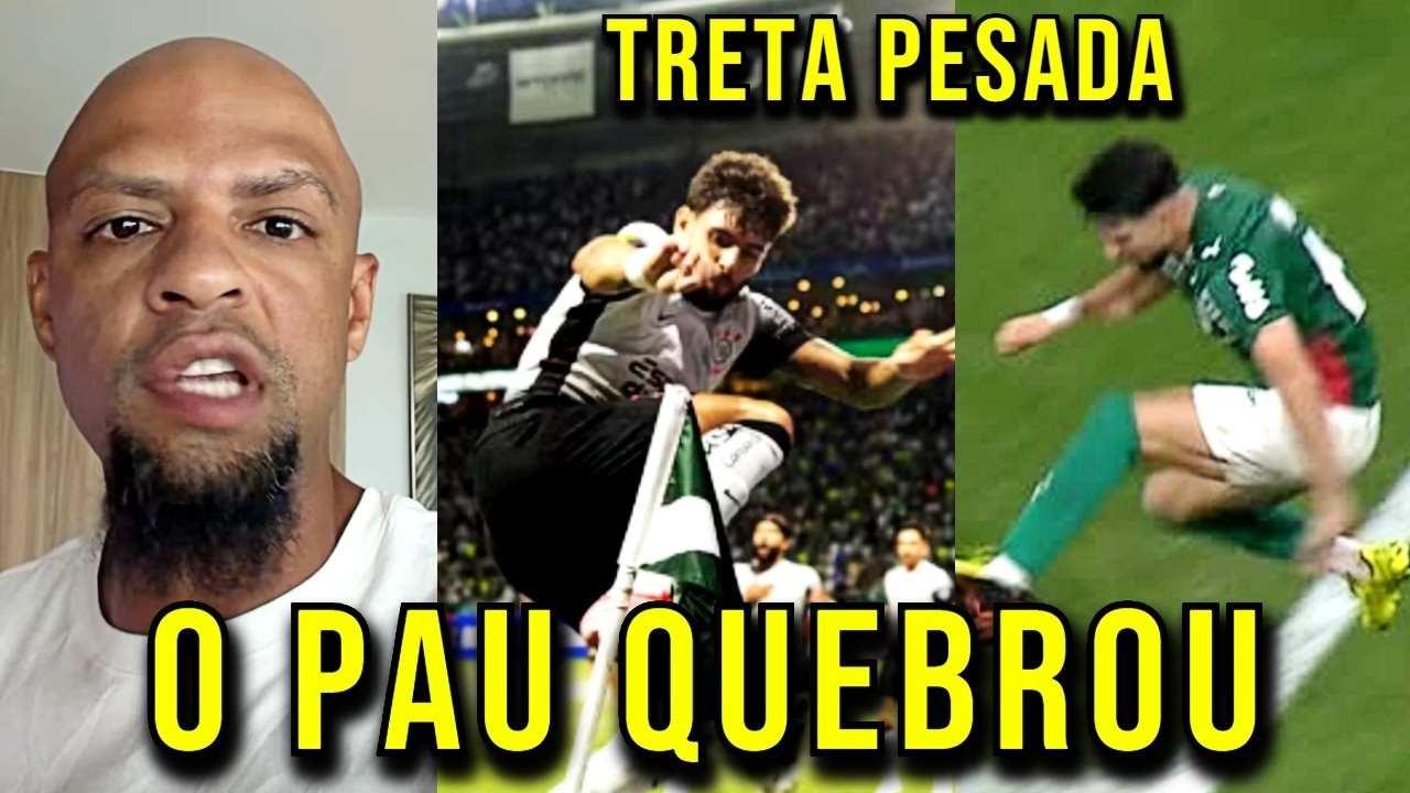 FELIPE MELO MANDOU A REAL SOBRE COMEMORAÇÃO POLÊMICA DO FLACO LÓPEZ E COMPAROU COM YURI ALBERTO!