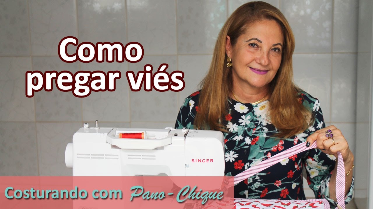 COMO COLOCAR VIÉS com canto mitrado - PASSO A PASSO