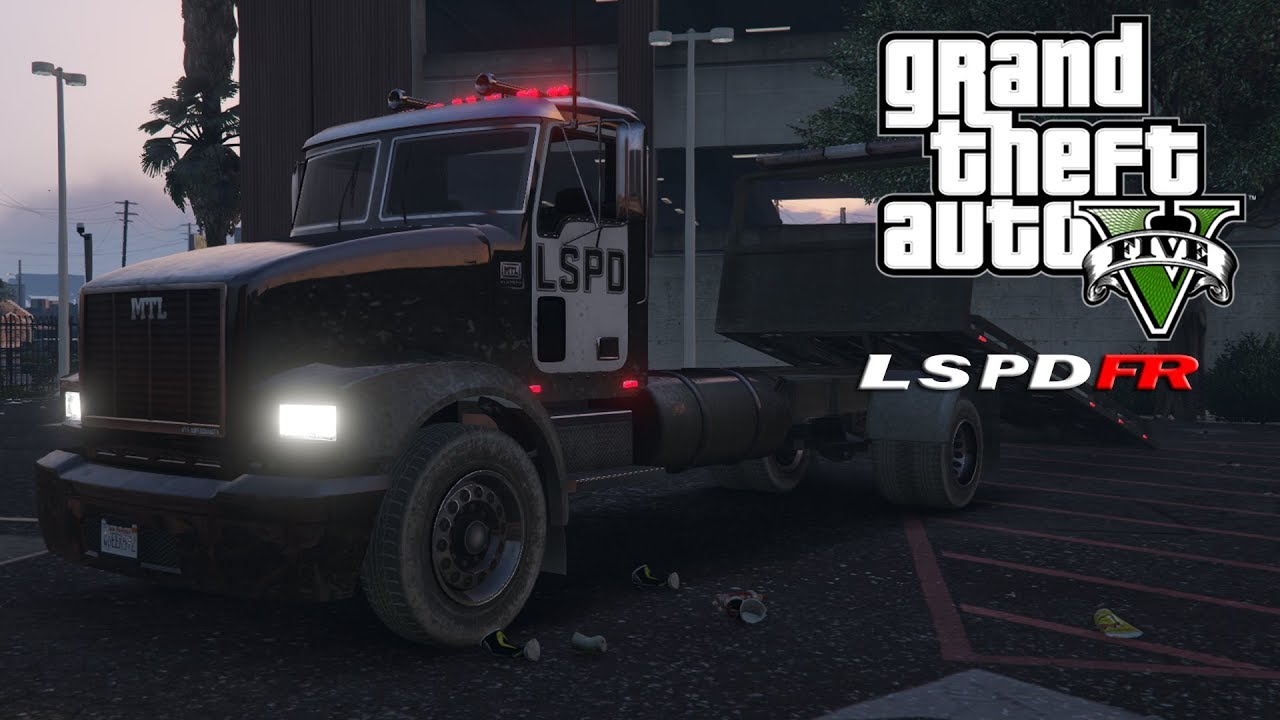 GTA 5 - LSPDFR EP261 - Tow and Impound mod