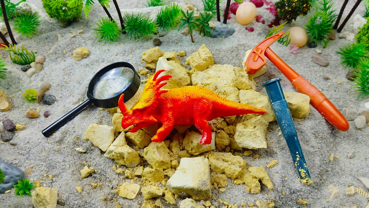 Копай, находи, строй! Приключение с окаменелостями динозавров для детей 🦕 | Кости динозавров 🦴 | ...