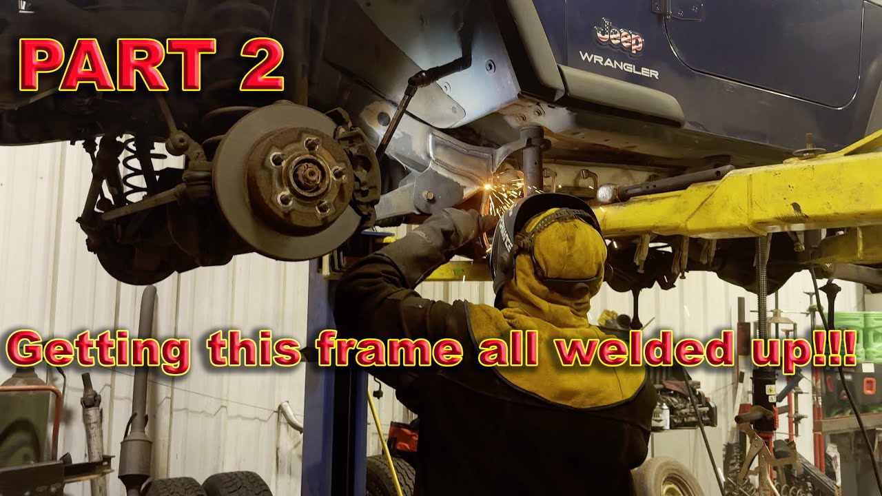 Jeep Frame Repair Detailed Part 2!
