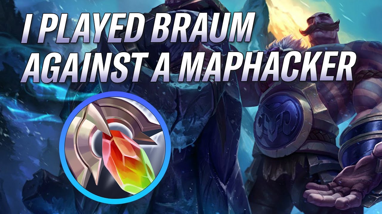 I PLAYED BRAUM AGAINST A MAPHACKER! WHAT HAPPENED?! BRAUM WILD RIFT GAMEPLAY