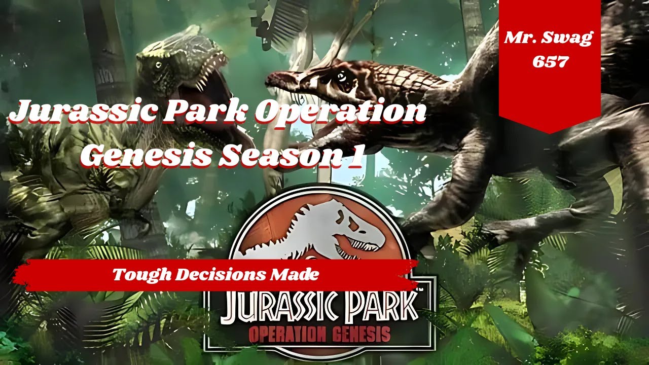 Jurassic Park Operation Genesis S1 EP 3 Tough Decisions Made