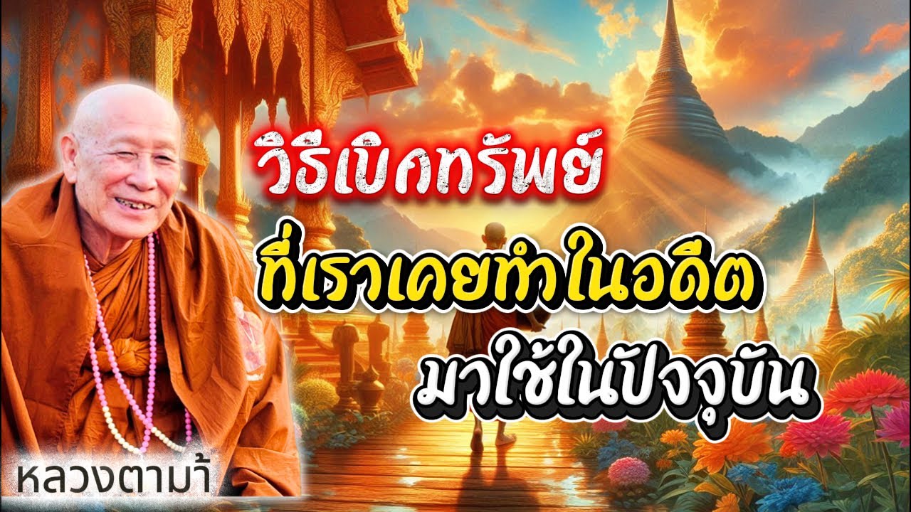 วิธีเบิกทรัพย์ที่เราเคยในอดีตมาใช้ในปัจจุบัน #หลวงตาม้า  #ธรรมะ #คาถามหาจักรพรรดิ