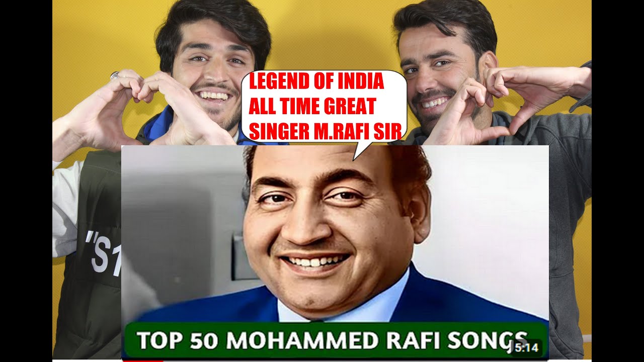 Top 50 Mohammed Rafi Songs _ Top Melody AFGHAN REACTION