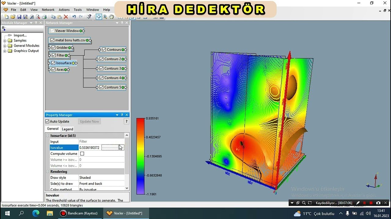 Voxler Yeraltı Görüntüleme Data Analizi-1  GTR STRONG GTR POWER MAX  GTR MULTİ
