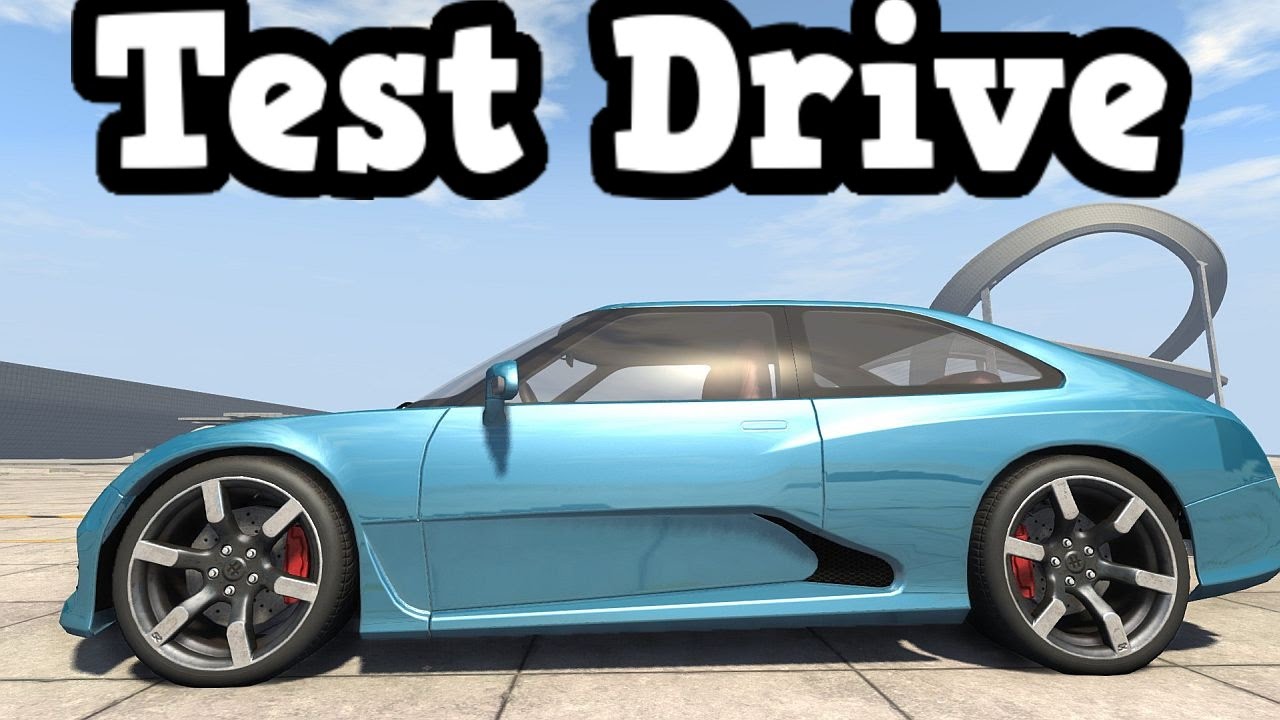 BeamNG Drive Update 0.4.2.0 - New Official Car Hirochi SBR4 Test Drive Ended With a Crash
