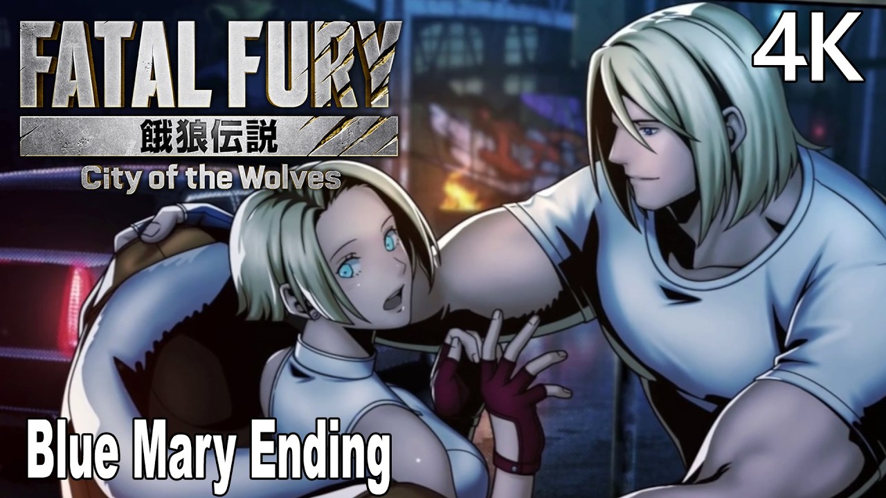 Fatal Fury City of the Wolves Blue Mary Ending 4K