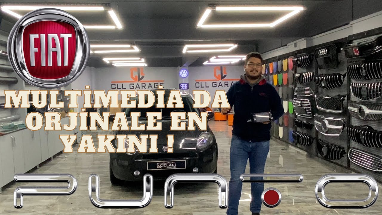FİAT PUNTO EVO MULTİMEDİA CAR PLAY UYGULADIK!CELALİ TUNİNG