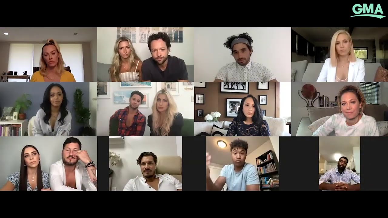 GMA | Full Interview w/ Ginger Zee and the DWTS Pros - 08.20.20