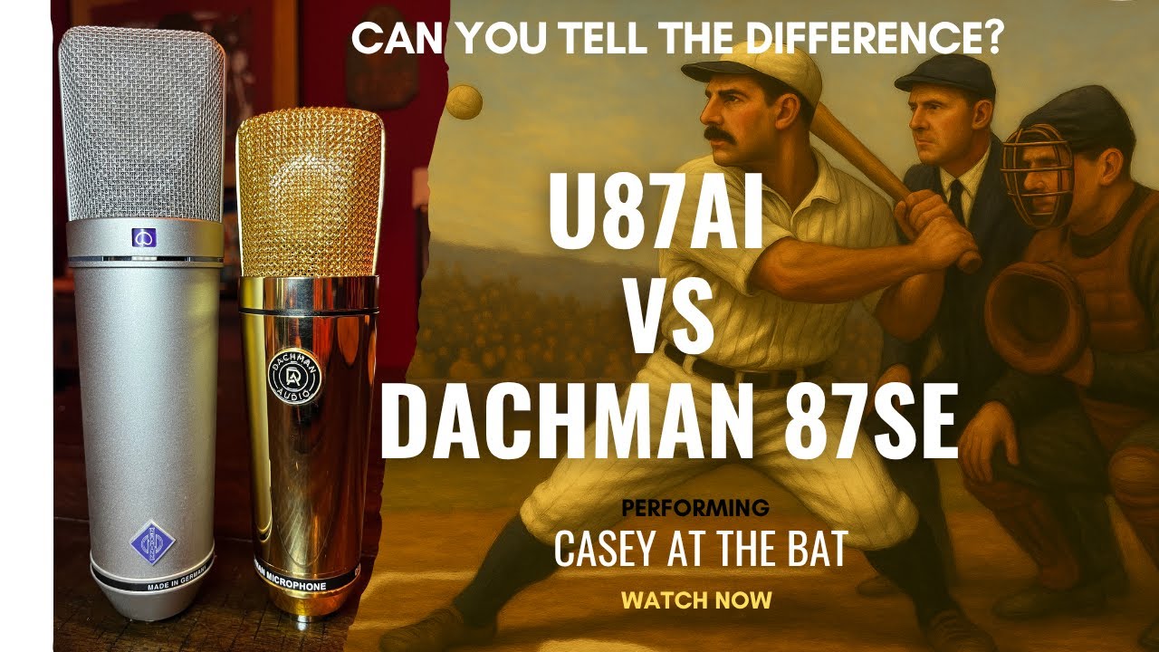 $500 U87 Clone vs the Real Neumann &ndash; Voice Over Mic Shootout! Can You Tell the Difference?