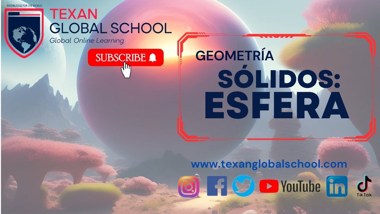 Sólidos: Esfera | Superficie y Volumen | Principio de Cavalieri | Geometría del Espacio