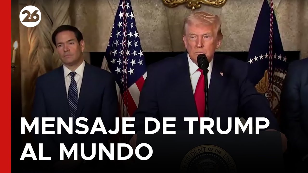 🚨 URGENTE - EEUU | El reciente mensaje de Trump para el mundo entero