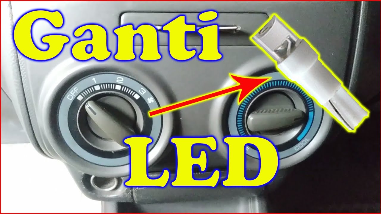 Gampaang! Cara Ganti Lampu Panel AC Mobil Xenia Avanza Tanpa Harus Ke Bengkel