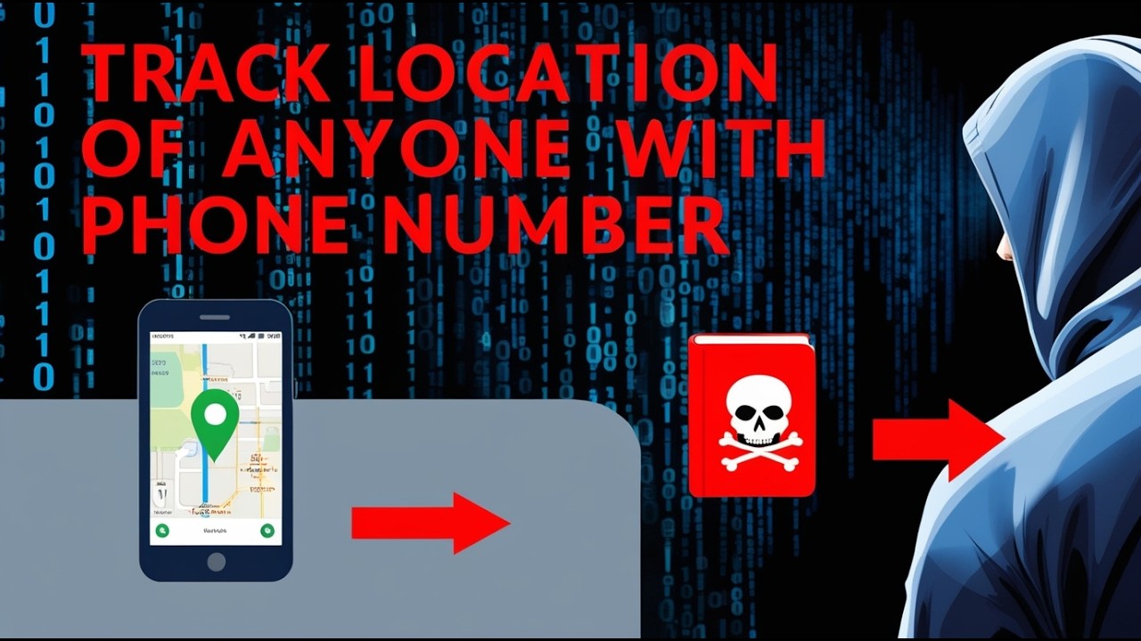 How Hackers Track  Location anyone Using Phone Numbers!2026