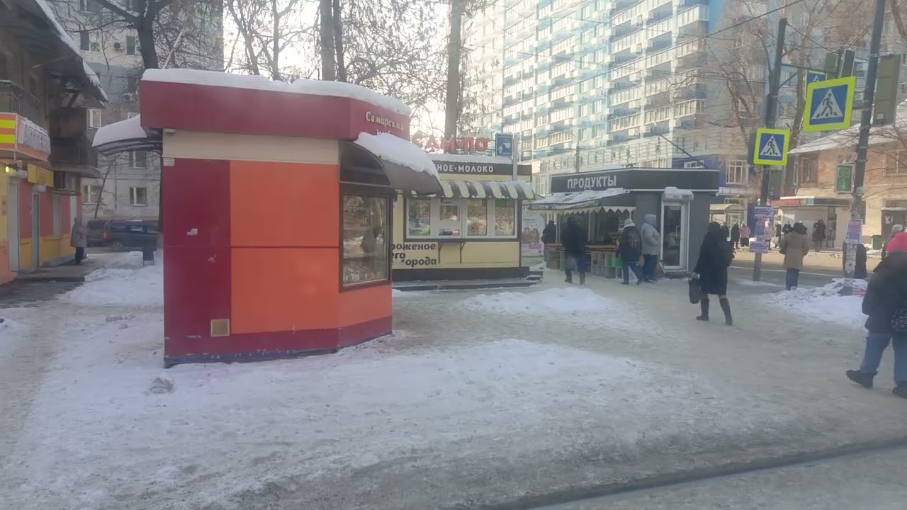Трамвай Самара СМЕ 2229+2230(Маршрут 13)