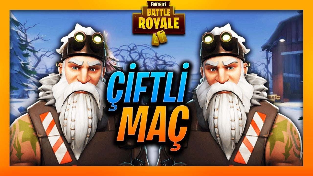 KASLI AMCALARLA ÇİFTLİ MAÇ - FORTNITE BATTLE ROYALE