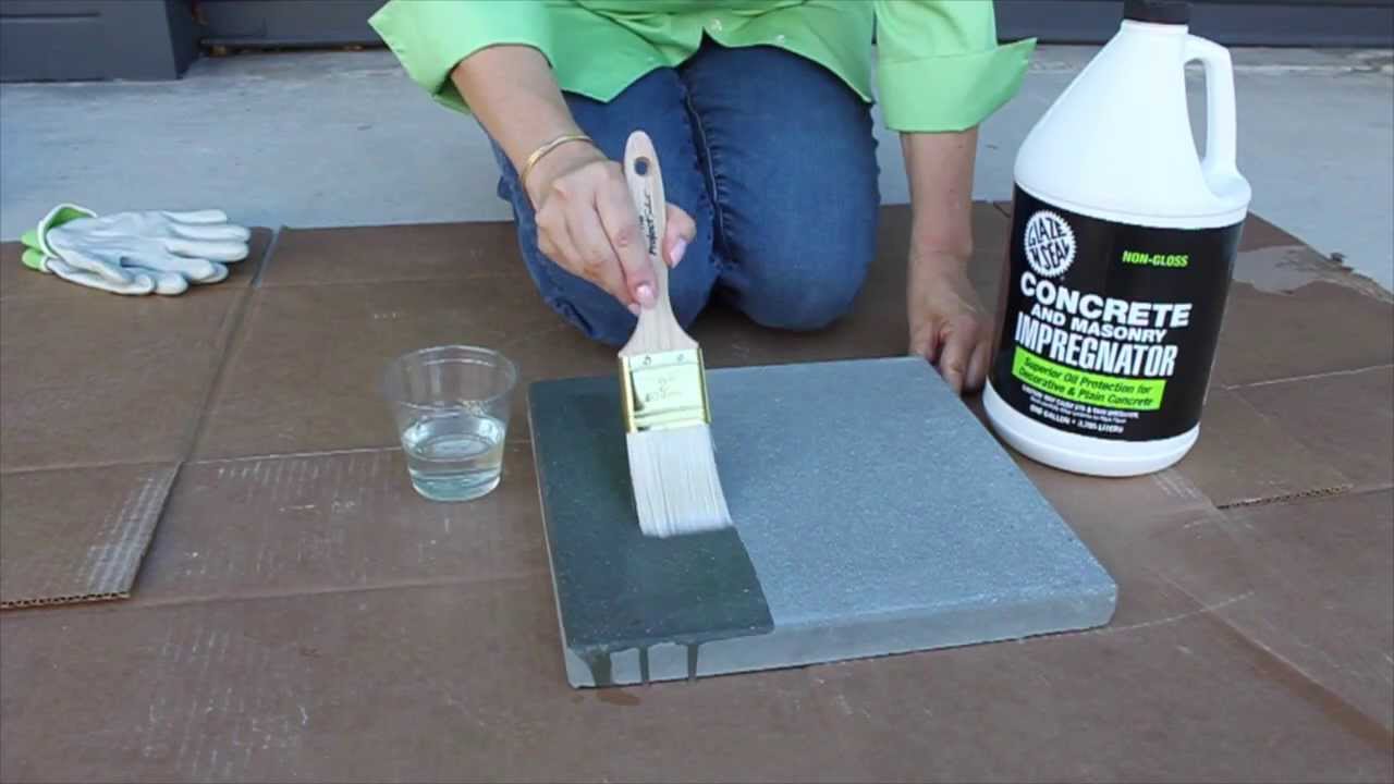 How to seal with Glaze 'N Seals Concrete and Masonry Impregnator