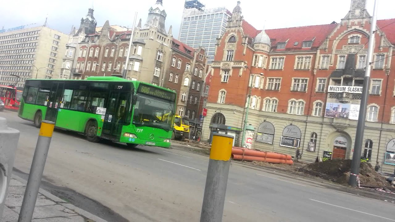 Komunikacja autobusowo-tramwajowa w stolicy Śląska