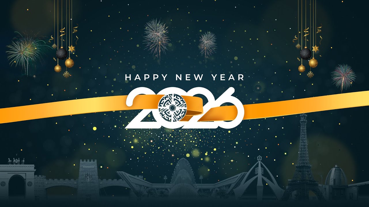 Happy New Year From Us To You | New Year 2026 | Bahria Town